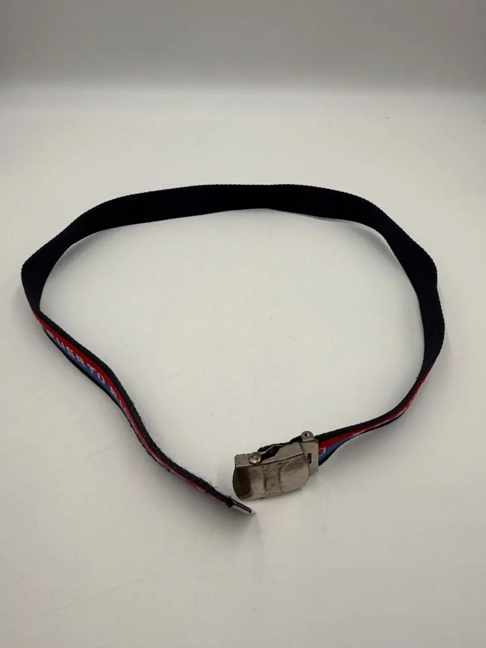 Puerto Rico Canvas Belt Adjustable Unisex Fit up to 38